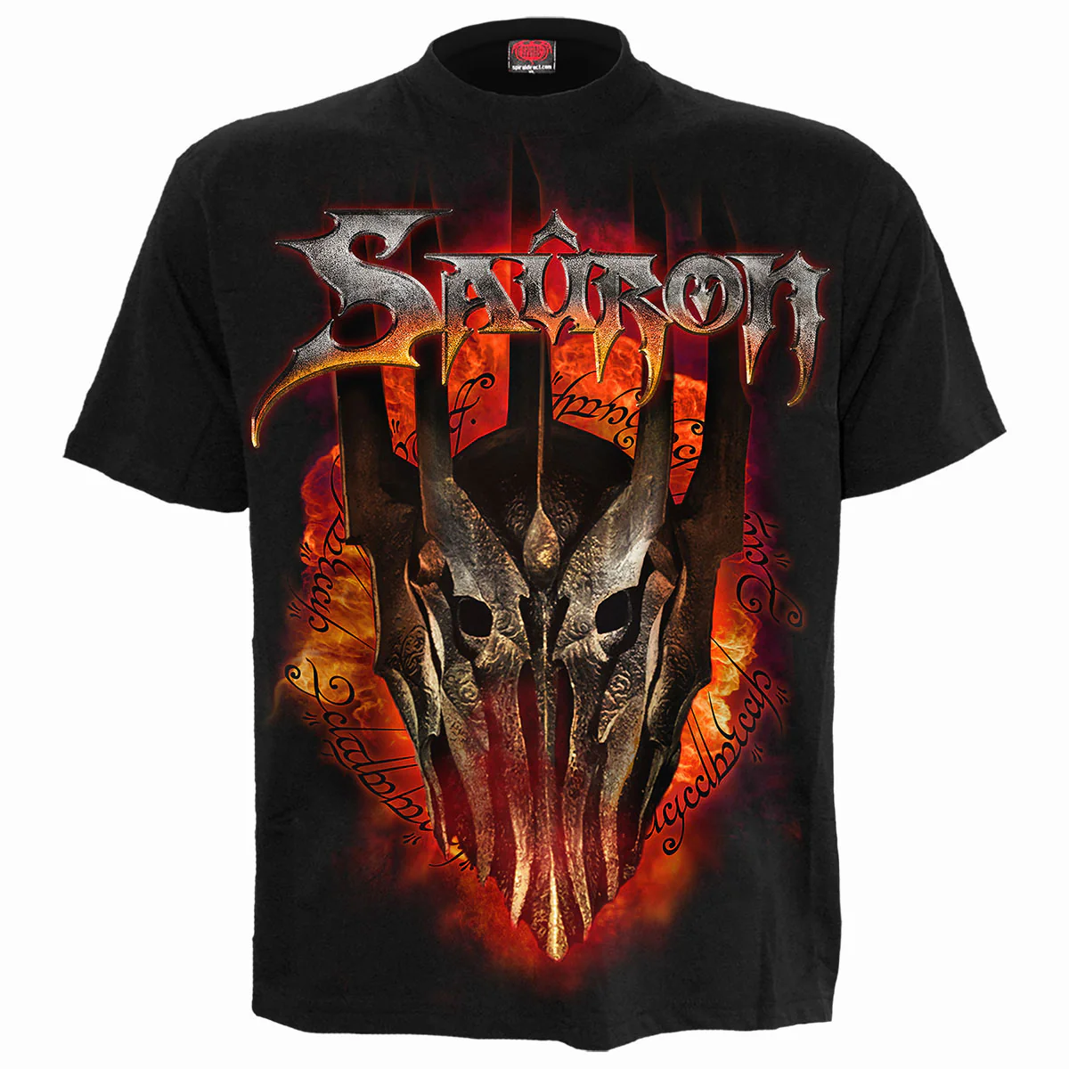 Lord Of The Rings Unisex T-Shirt: Sauron Metal - Image 3