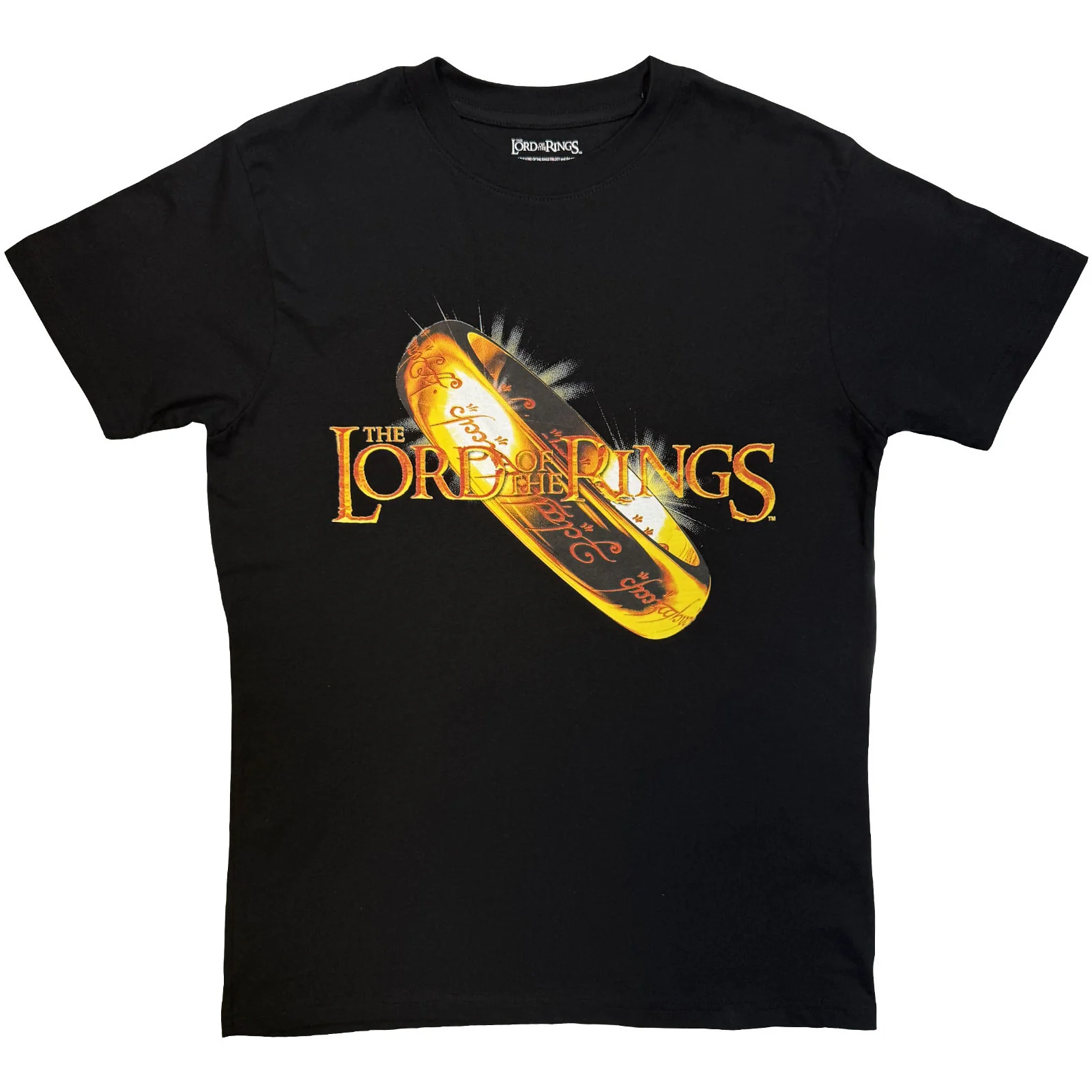Lord of the Rings Unisex T-Shirt: Shiny Gold Ring