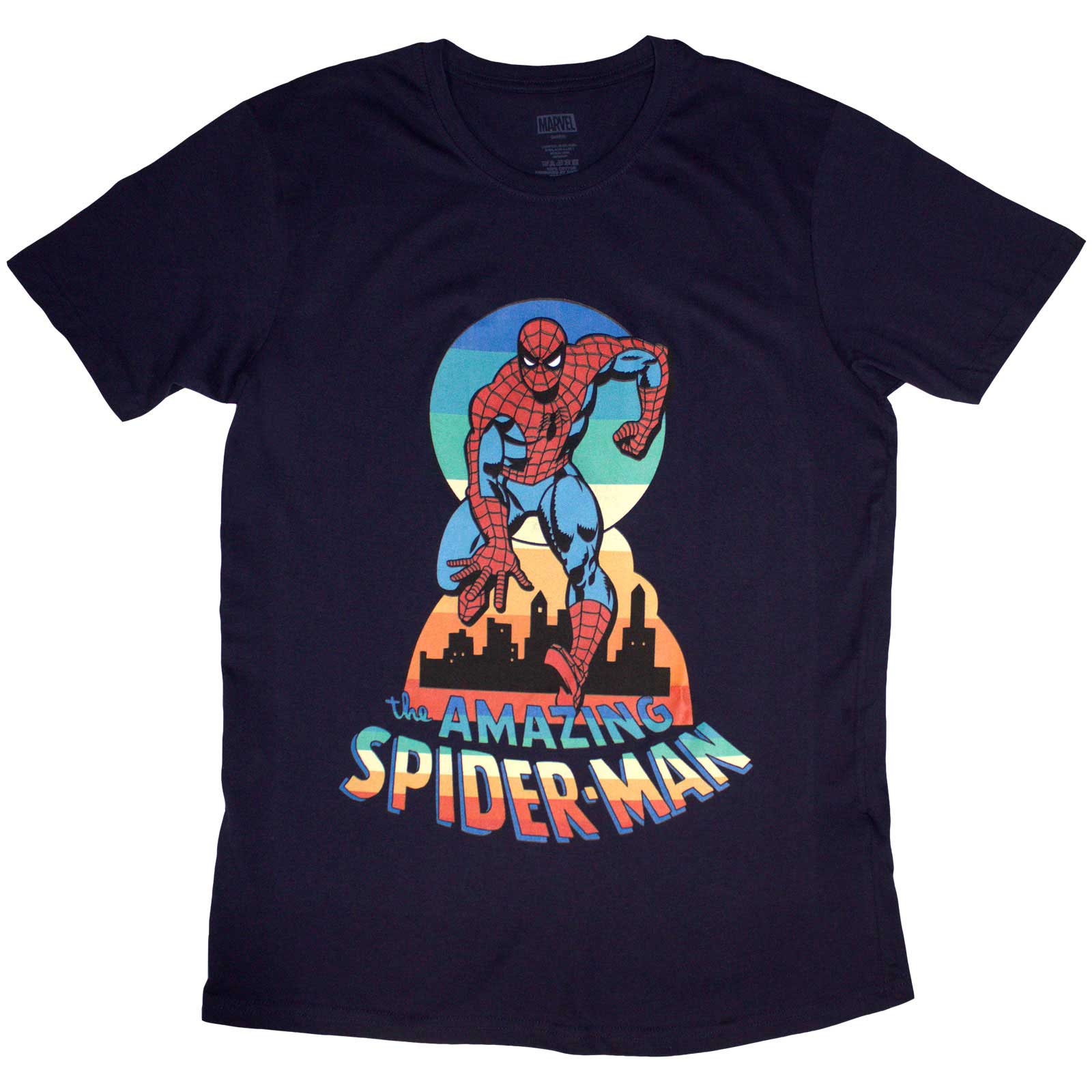 Marvel Comics Unisex T-Shirt: Spider-Man Keyhole