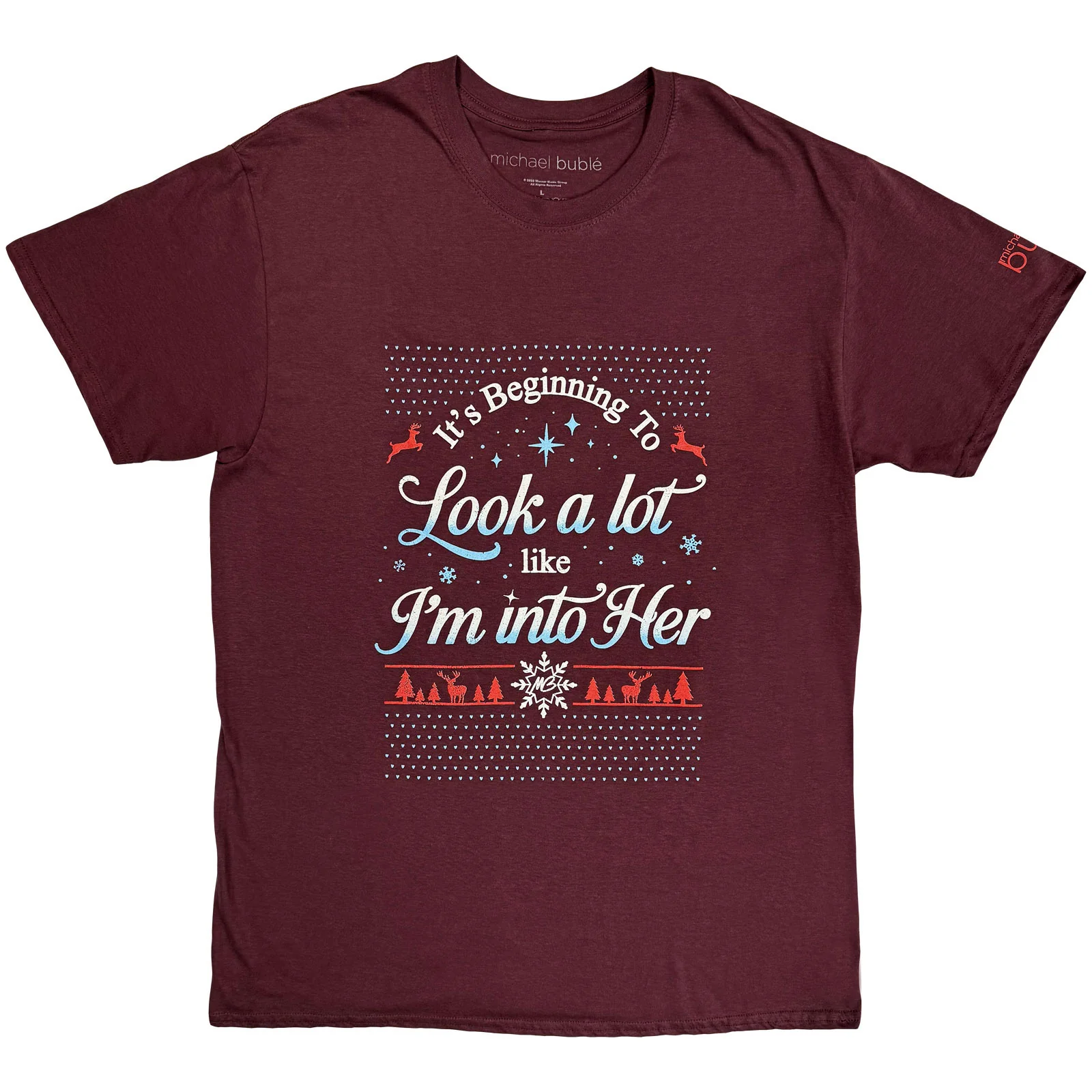 Michael Buble Unisex T-Shirt: Into Her