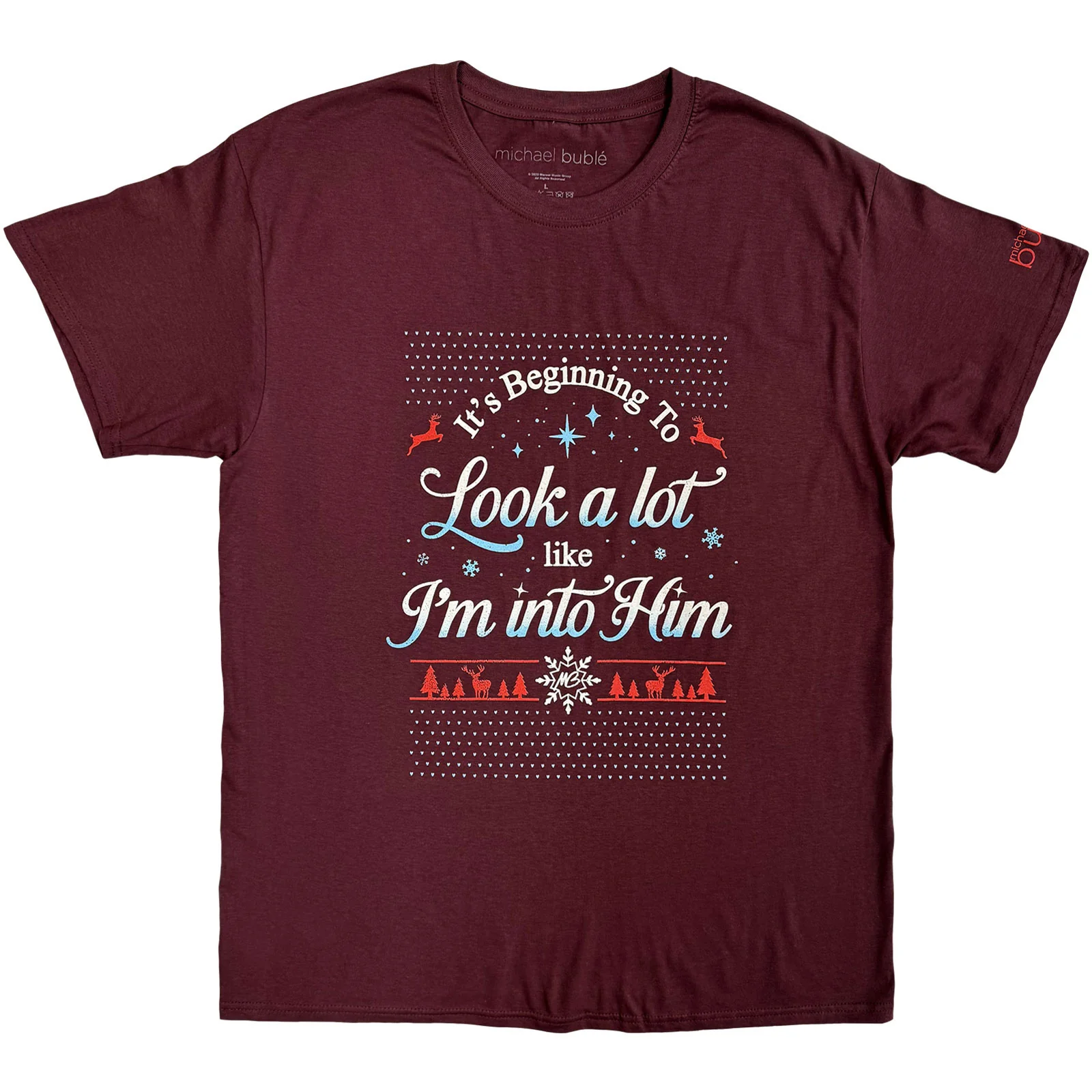 Michael Buble Unisex T-Shirt: Into Him
