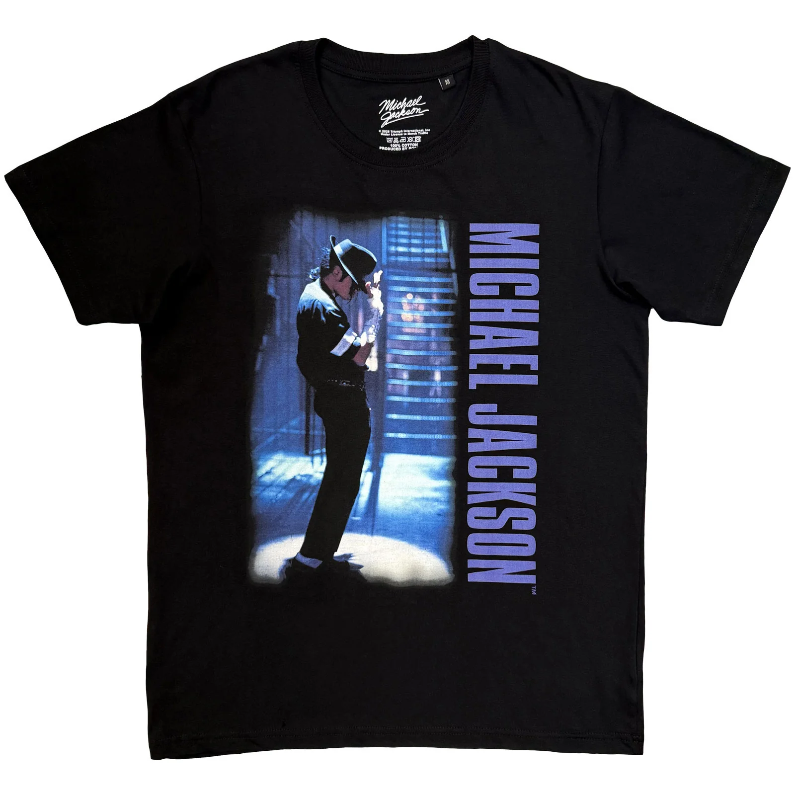 Michael Jackson Unisex T-Shirt: Black Or White Panther Dance