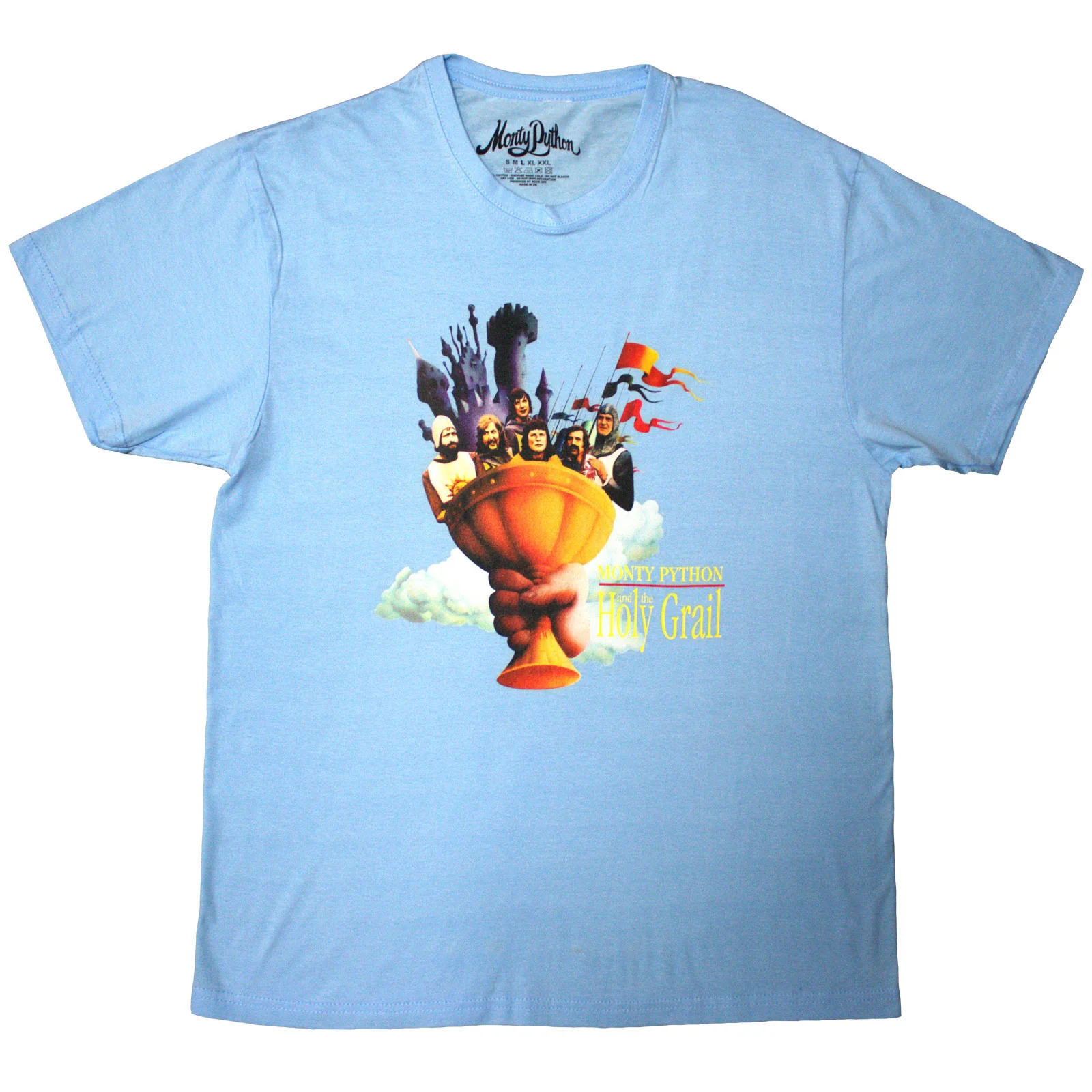 Monty Python Unisex T-Shirt: Holy Grail Cloud