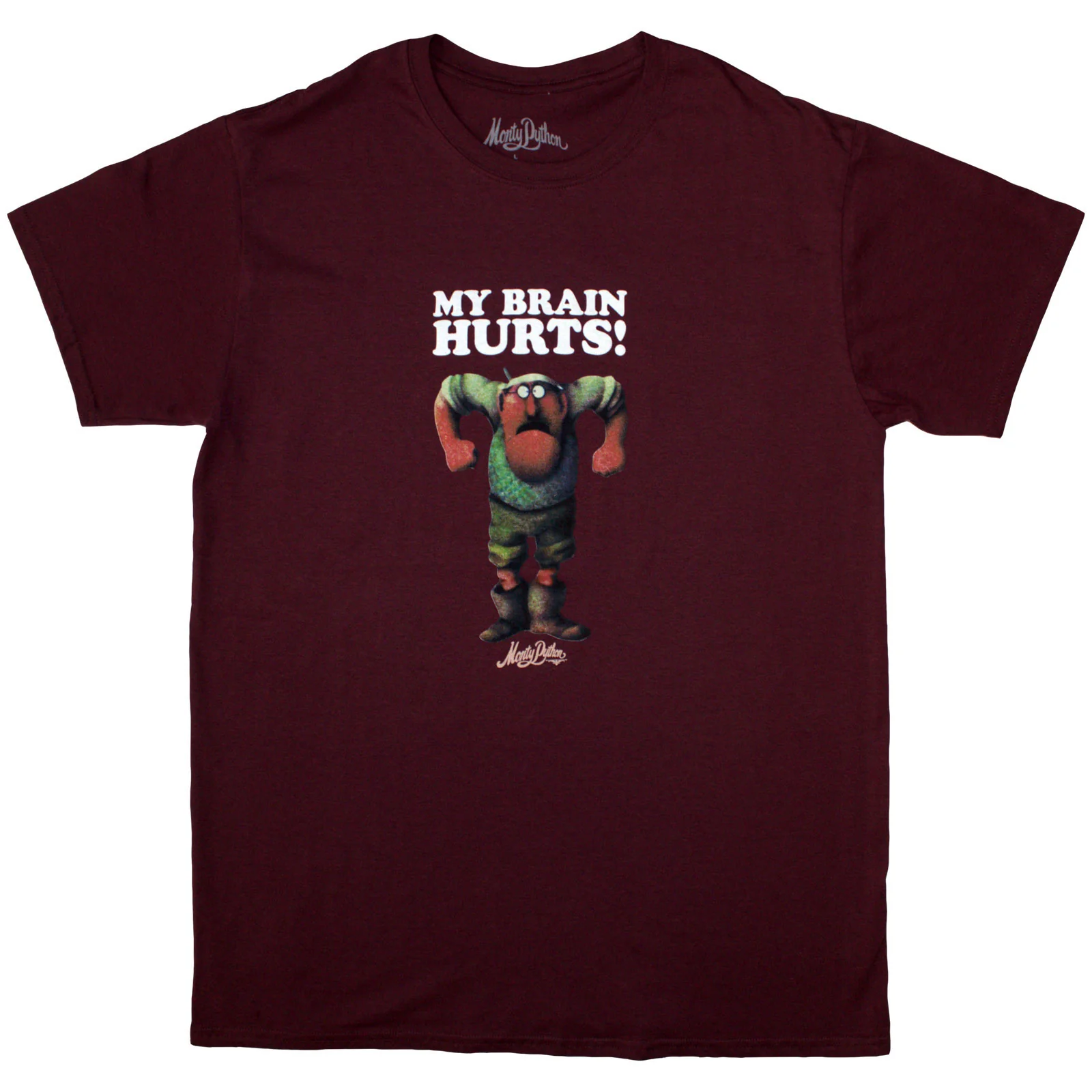 Monty Python Unisex T-Shirt: My Brain Hurts