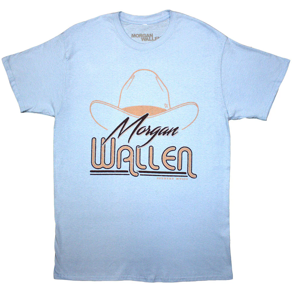 Morgan Wallen Unisex T-Shirt: Cowboy Hat