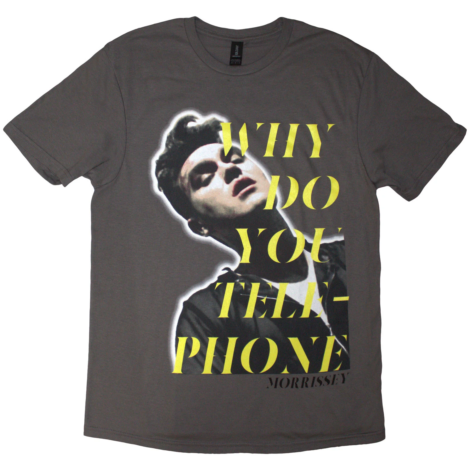 Morrissey Unisex T-Shirt: Why Do You Telephone?