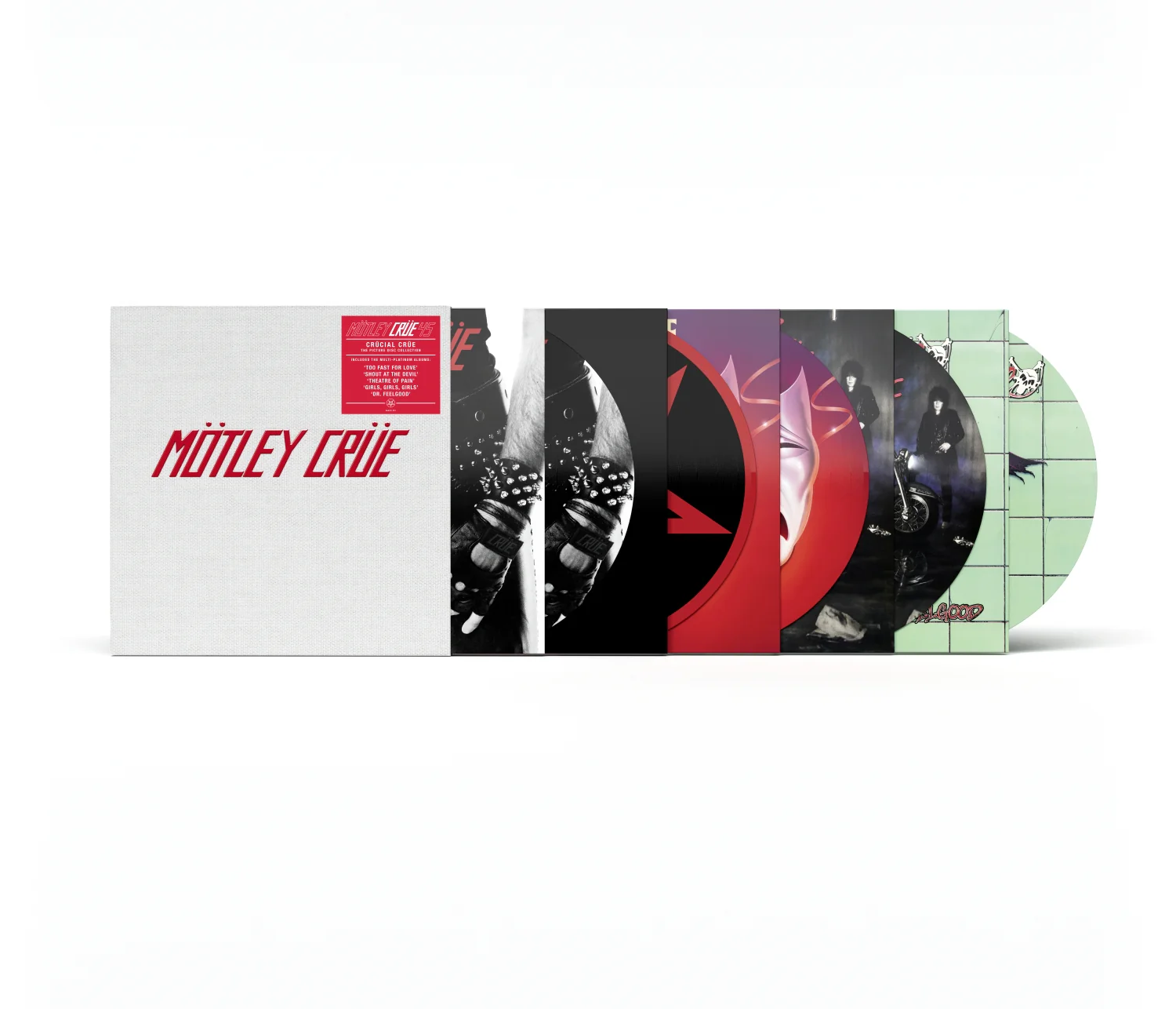 Motley Crue - Crucial Crue (45th Anniversary Box Set) [VINYL]