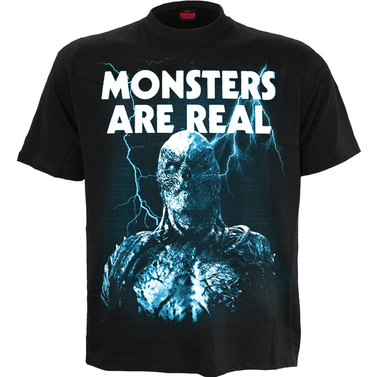 Netflix Unisex T-Shirt: Stranger Things Monsters are Real