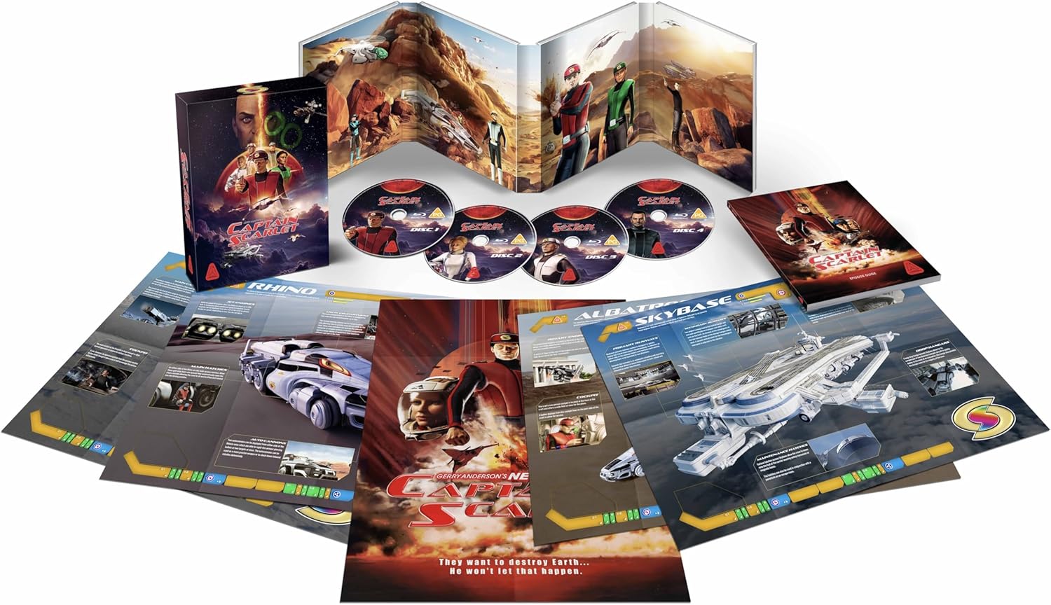 New Captain Scarlet (LTD Collectors Ed)  [Blu-ray] - Image 2