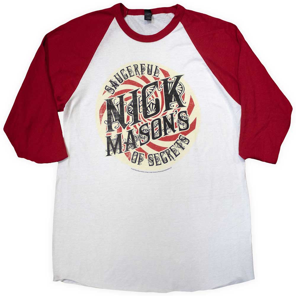 Nick Mason's Saucerful of Secrets Unisex Raglan T-Shirt: Spiral