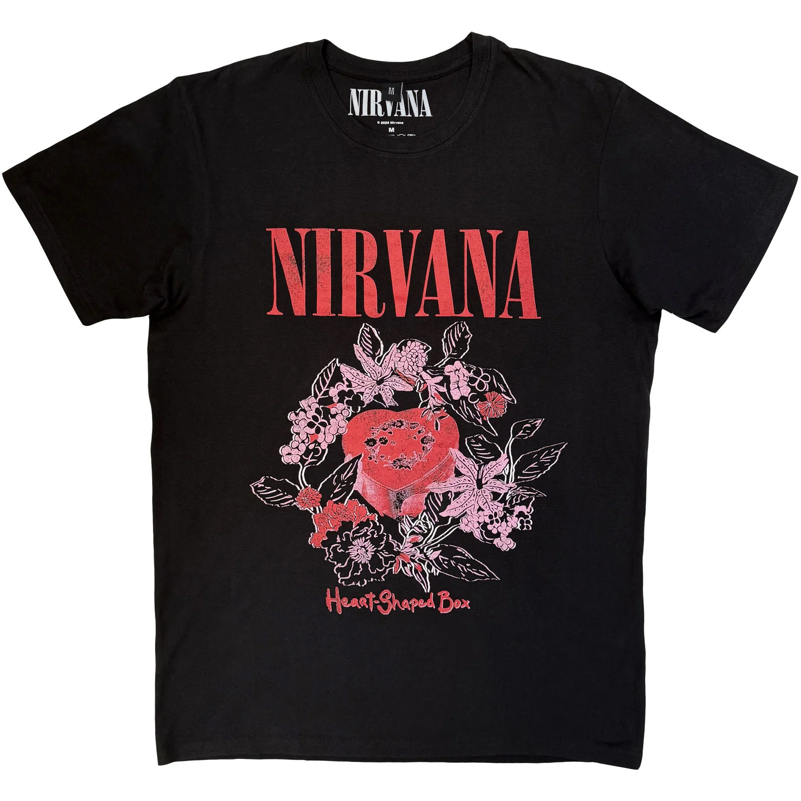 Nirvana Unisex Premium Carbon T-Shirt: Heart Shaped Box