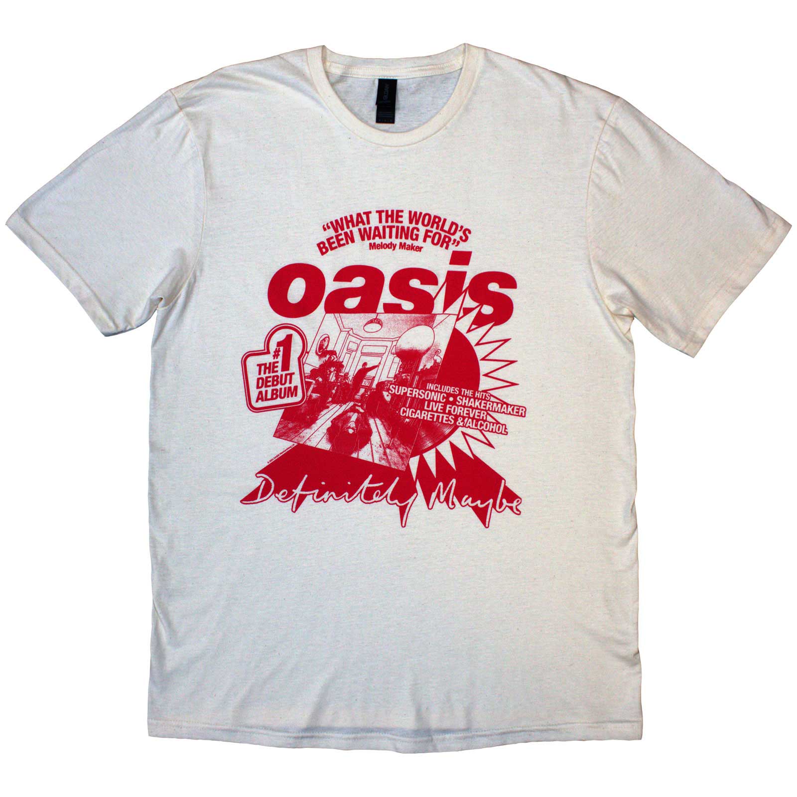 Oasis Unisex T-Shirt: What The World's Been Waiting For