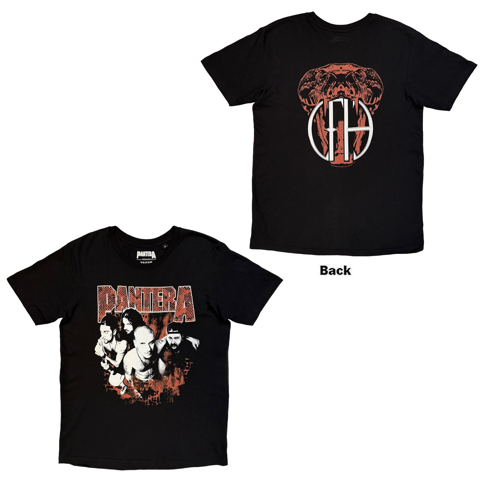 Pantera Unisex T-Shirt: Cowboys From Hell Snake