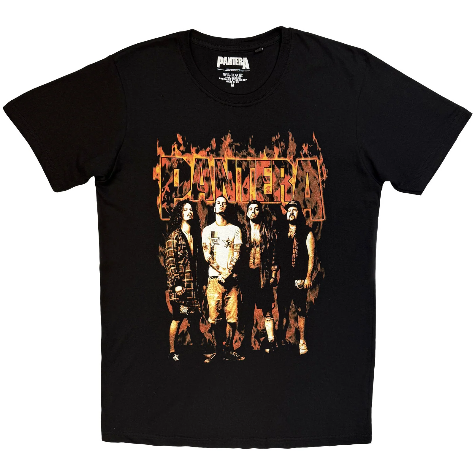 Pantera Unisex T-Shirt: Flames