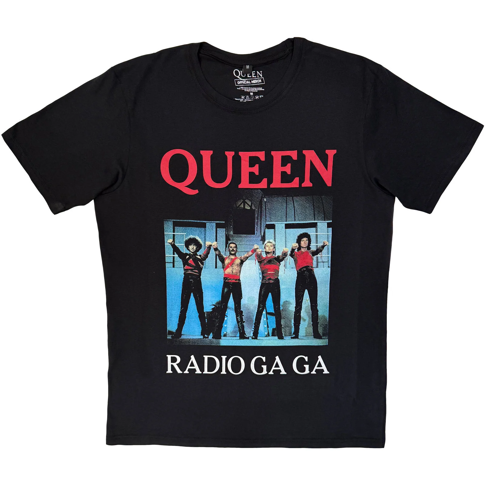 Queen Unisex Premium Carbon T-Shirt: Radio Ga Ga