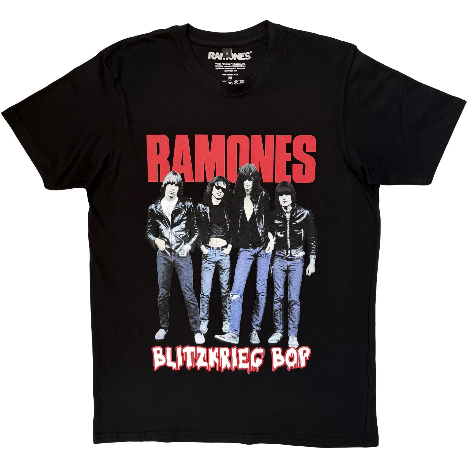 Ramones Unisex Premium Carbon T-Shirt: Blitz