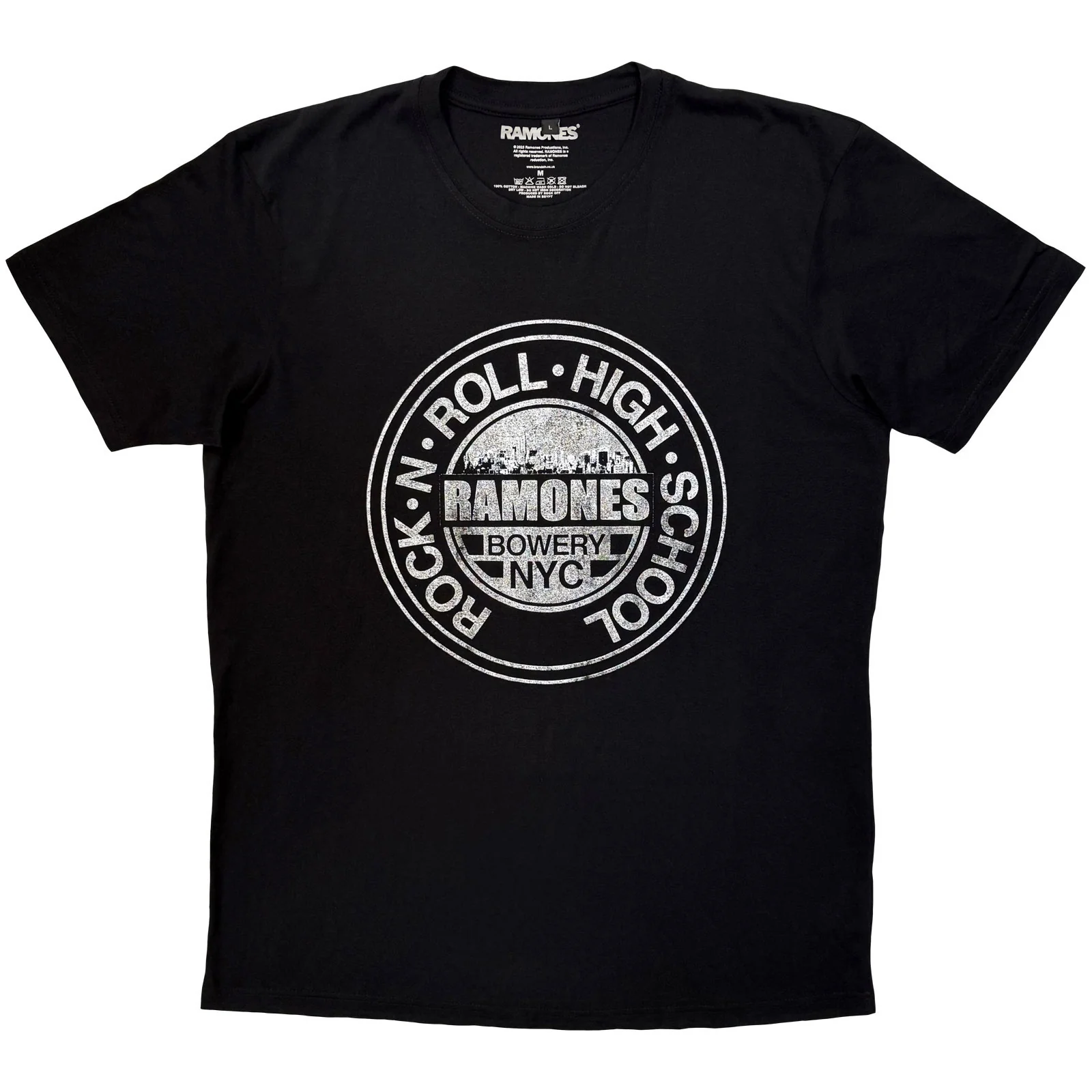 Ramones Unisex Premium Carbon T-Shirt: Rock N' Roll High School