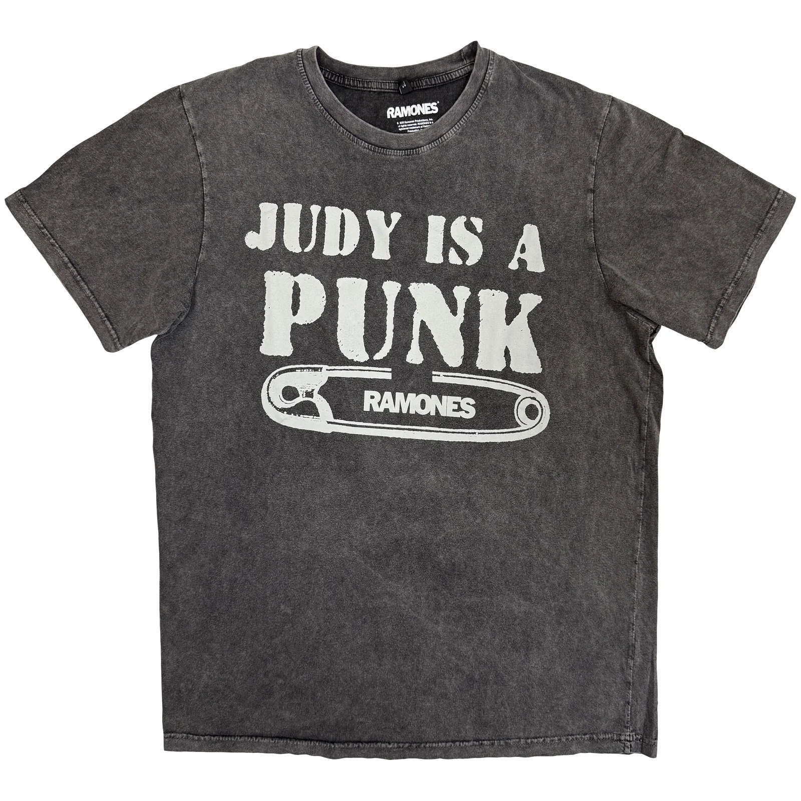 Ramones Unisex Stone Wash T-Shirt: Judy