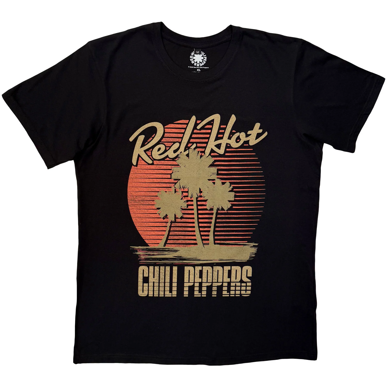 Red Hot Chili Peppers Unisex Premium Carbon T-Shirt: Palms
