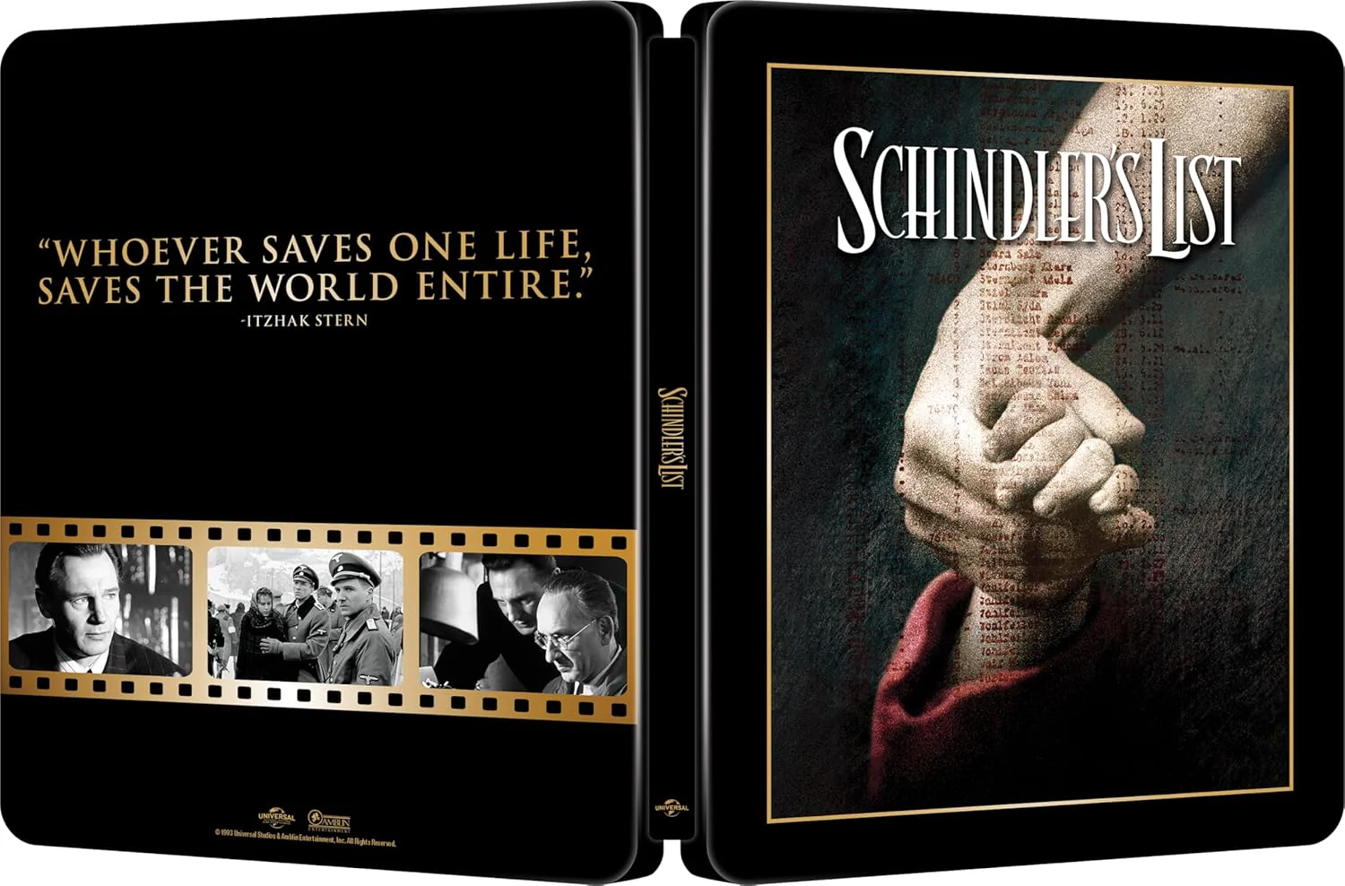 Schindler's List (Theatrical Poster 4K UHD/BD Steelbook 2026) [Blu-ray] - Image 3