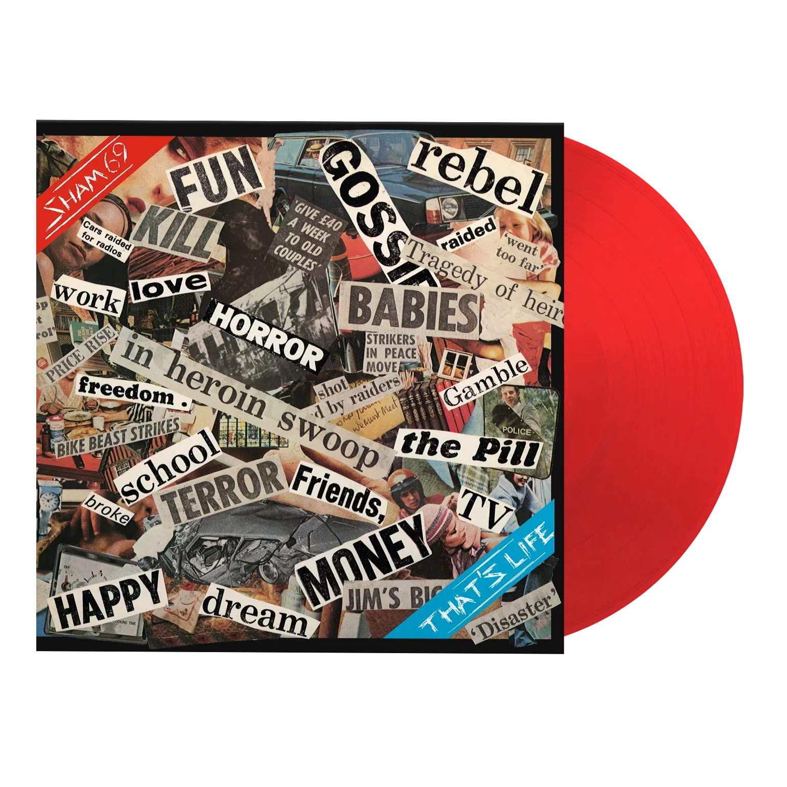 Sham 69 - That's Life (Red LP) [VINYL]