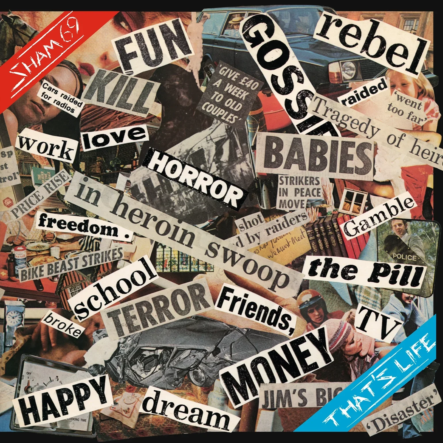 Sham 69 - That's Life (Red LP) [VINYL] - Image 2