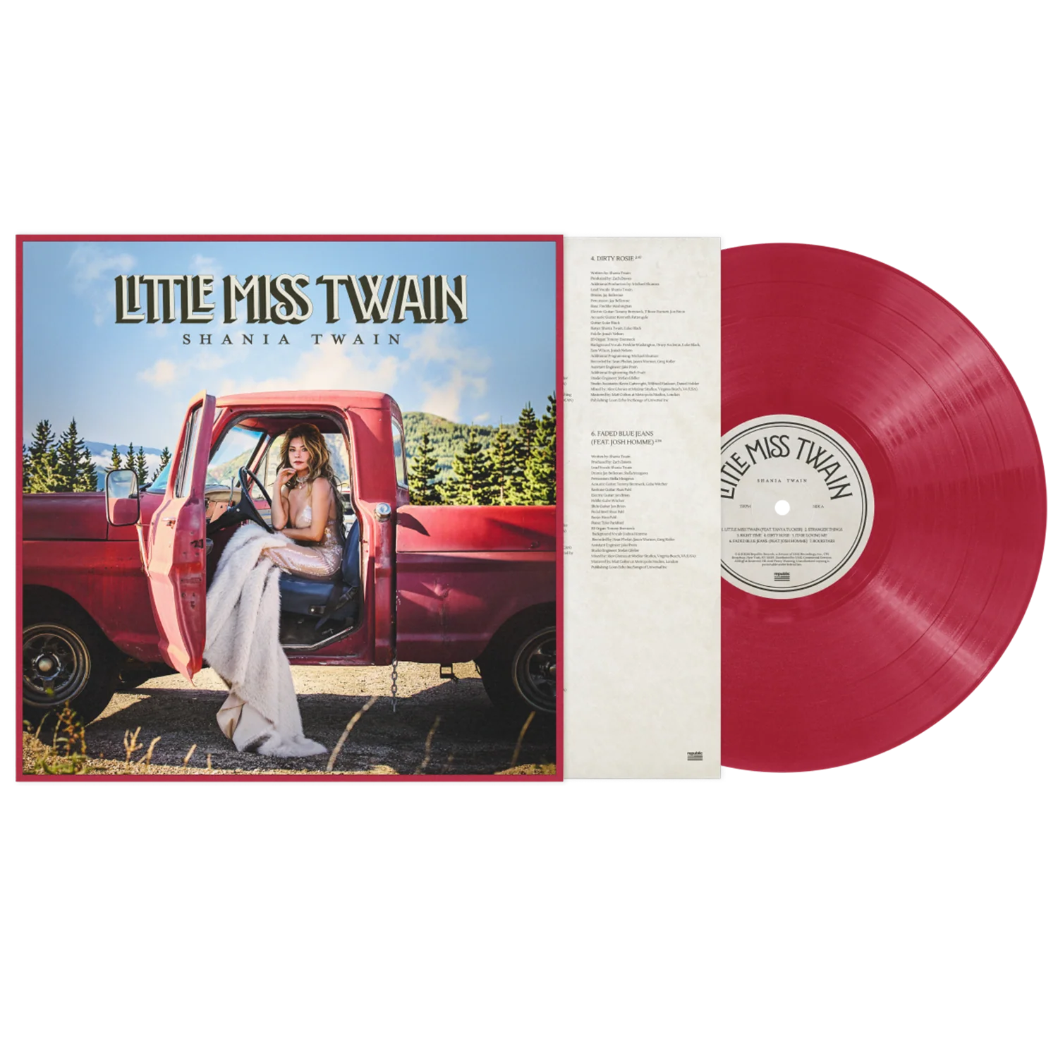Shania Twain - Little Miss Twain (Rosie Red LP) [VINYL]