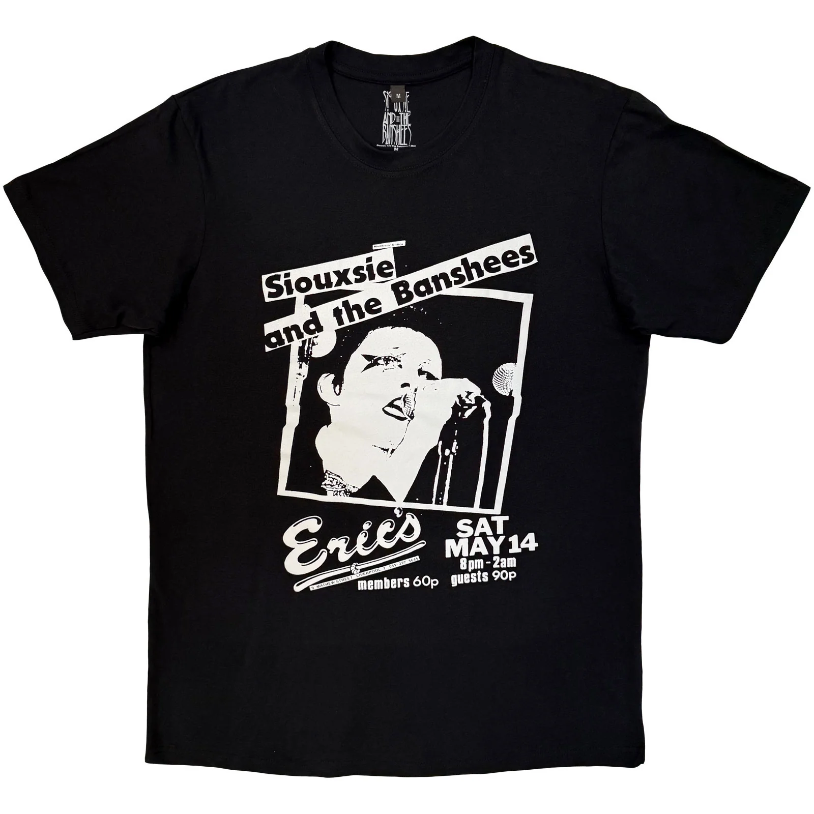 Siouxsie & The Banshees Unisex Premium Carbon T-Shirt: Eric's