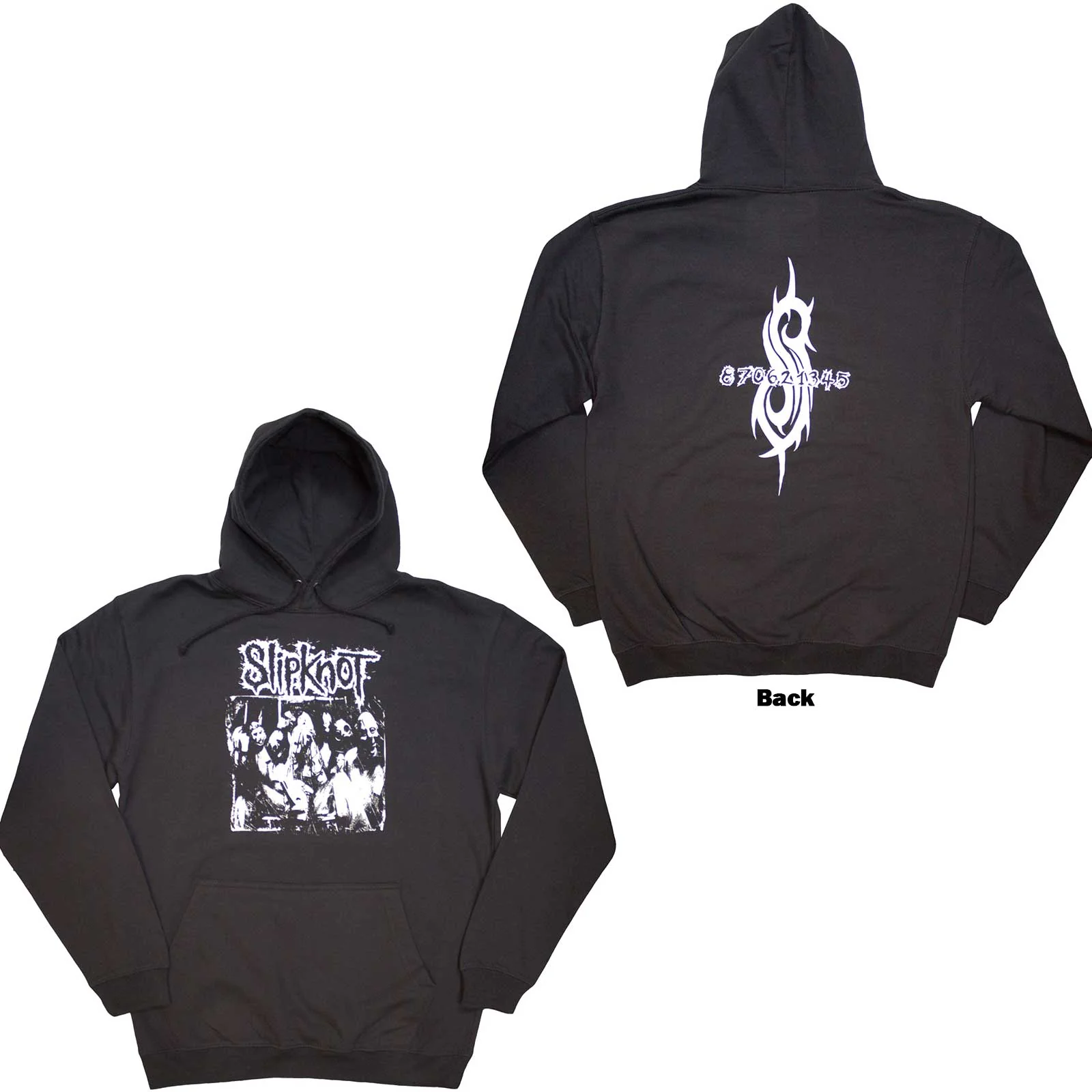 Slipknot Unisex Pullover Hoodie: Album Splatter