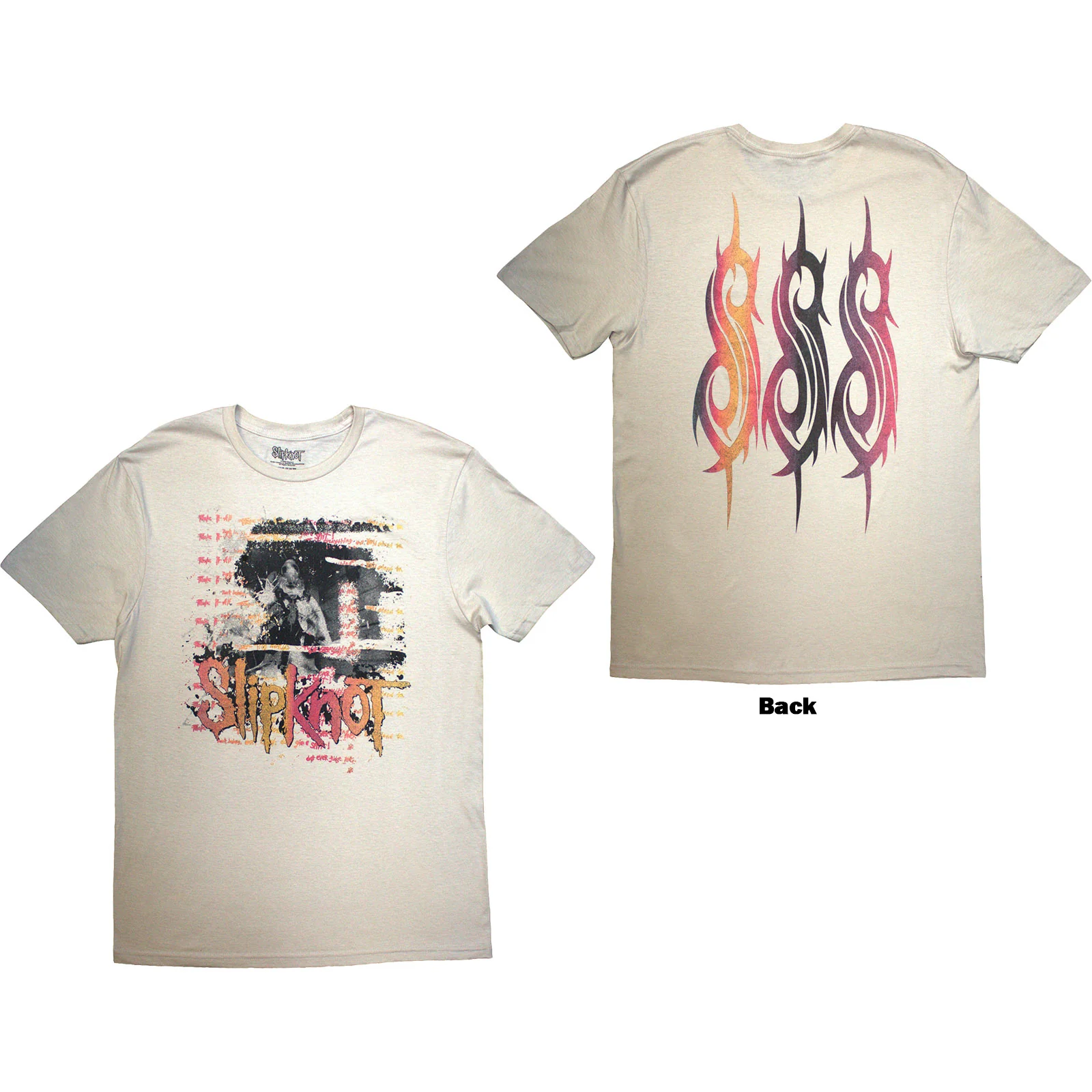 Slipknot Unisex T-Shirt: 25th Anniversary Inlay