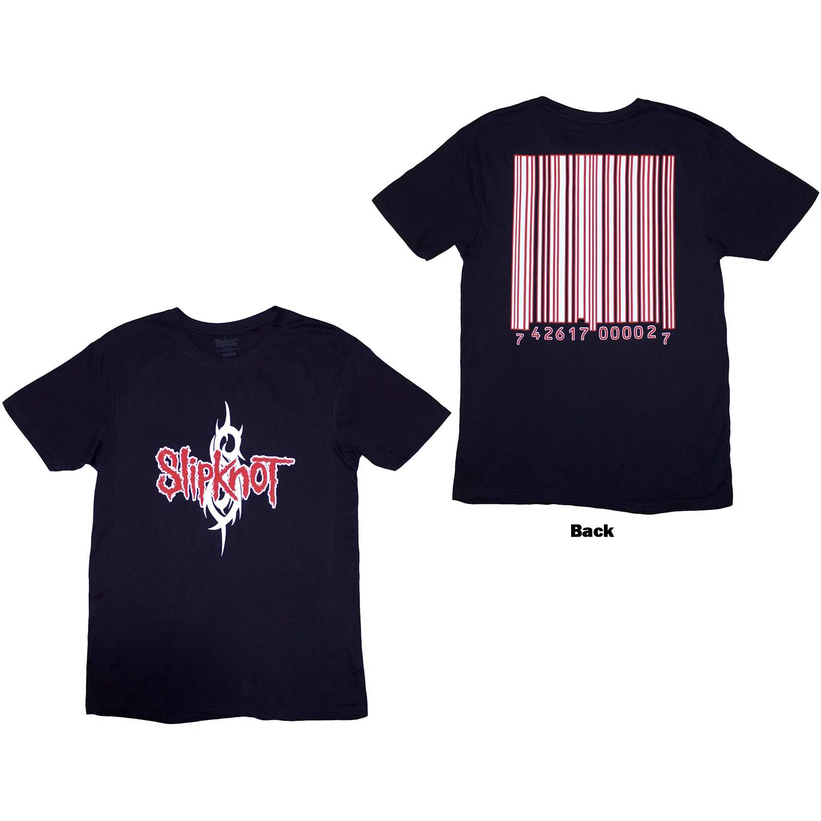 Slipknot Unisex T-Shirt: Barcode