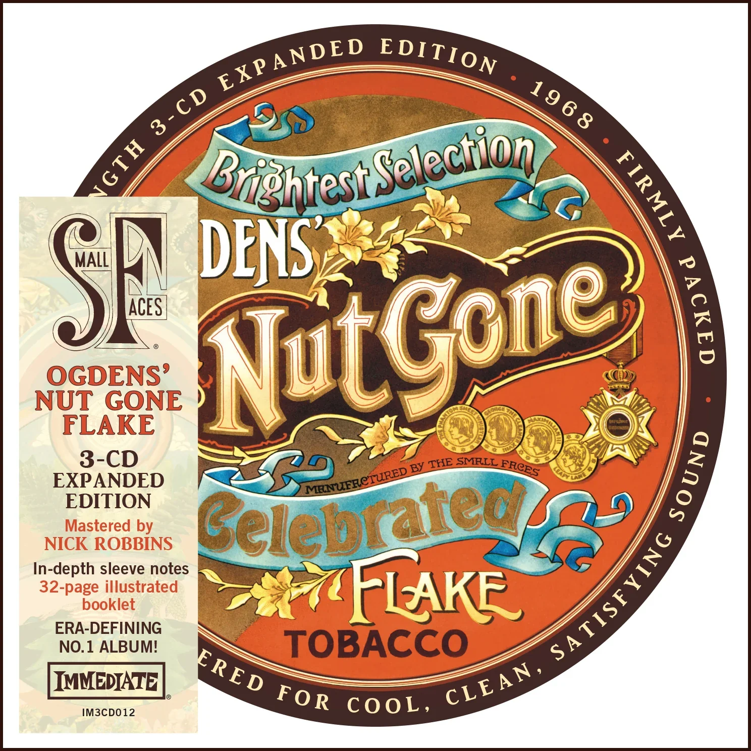 SMALL FACES - Ogdens' Nut Gone Flake (3CD) [CD]