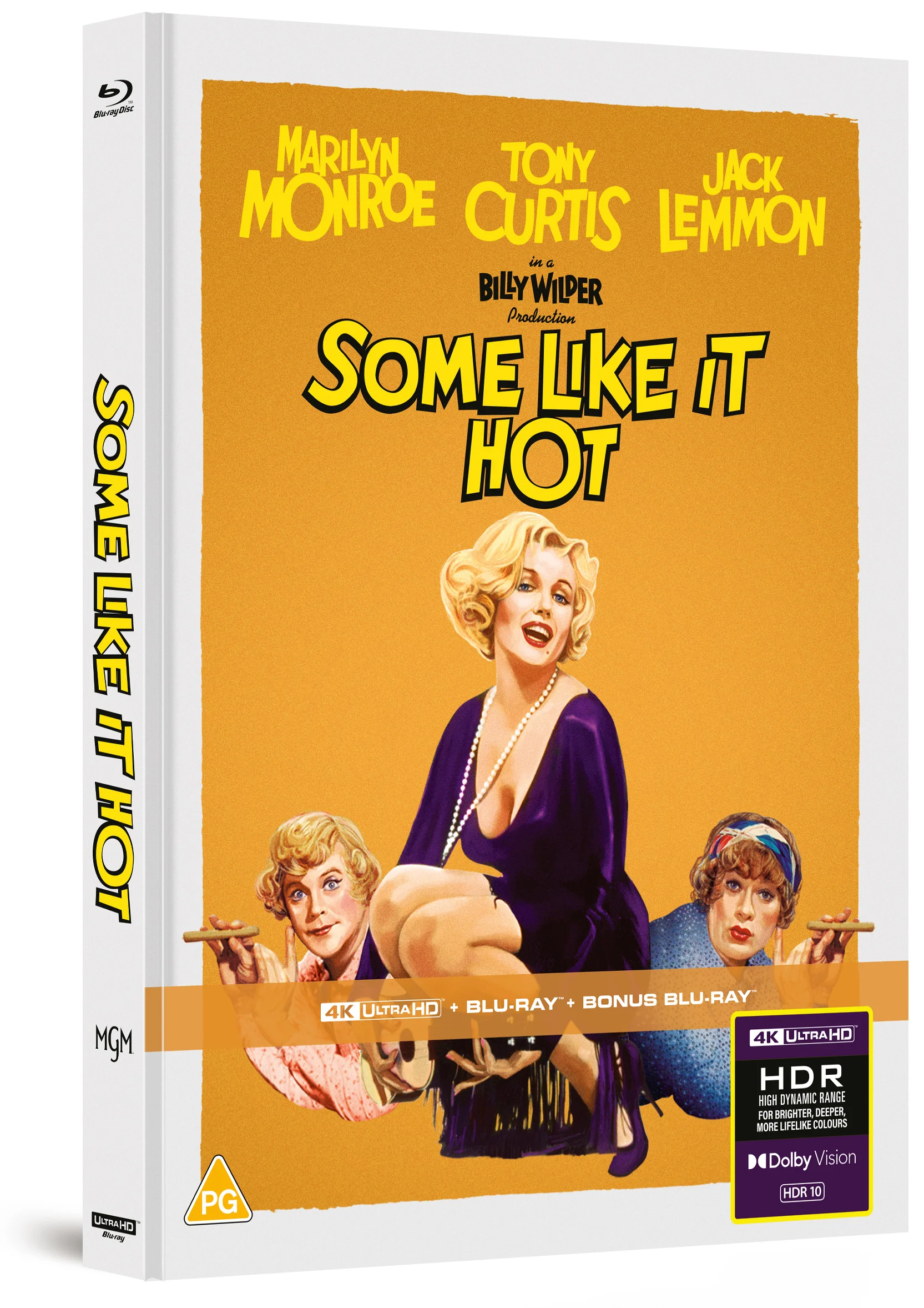 Some Like It Hot 4K UHD/BD Mediabook [Blu-ray] - Image 2