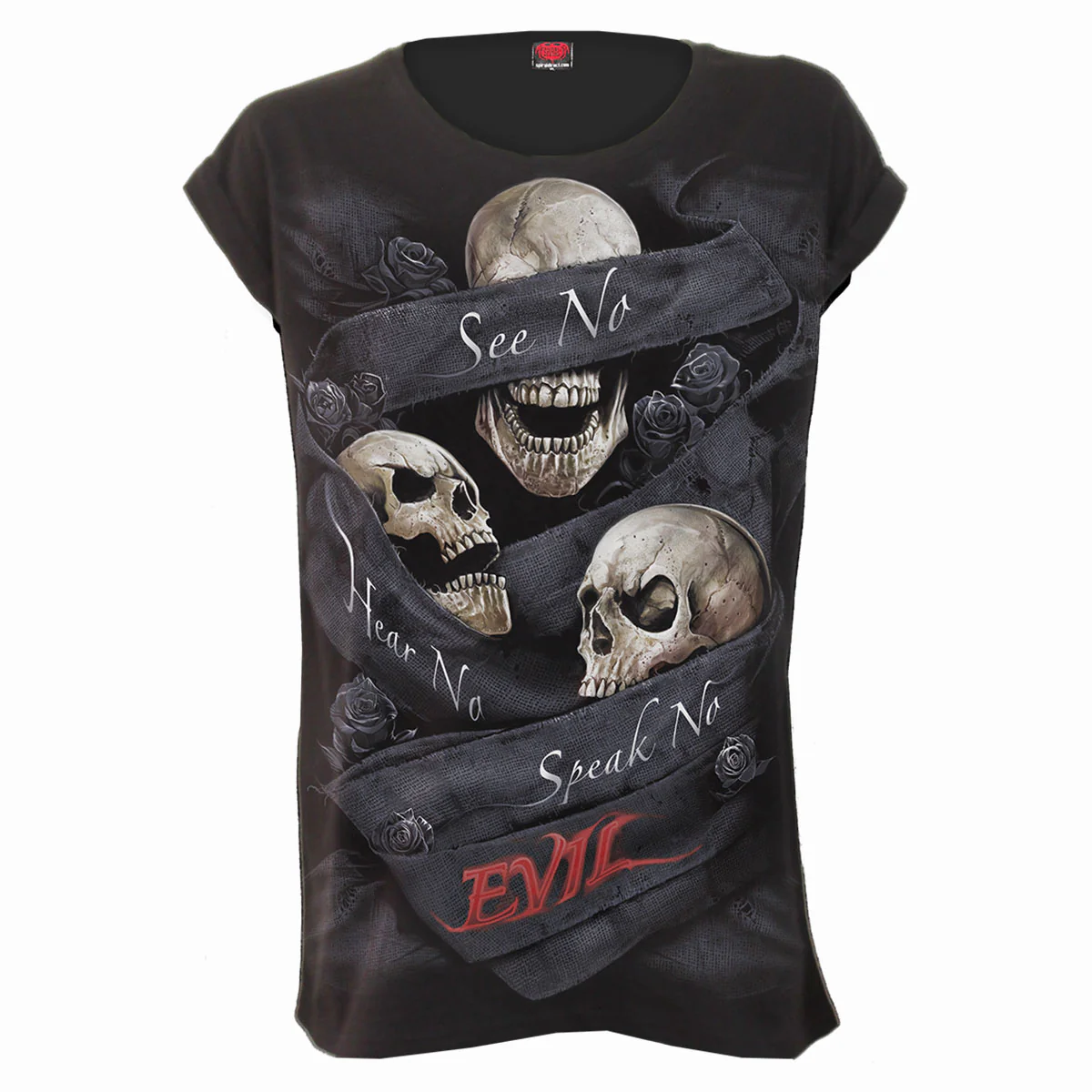 Spiral Ladies Loose Fit T-Shirt: See No Evil