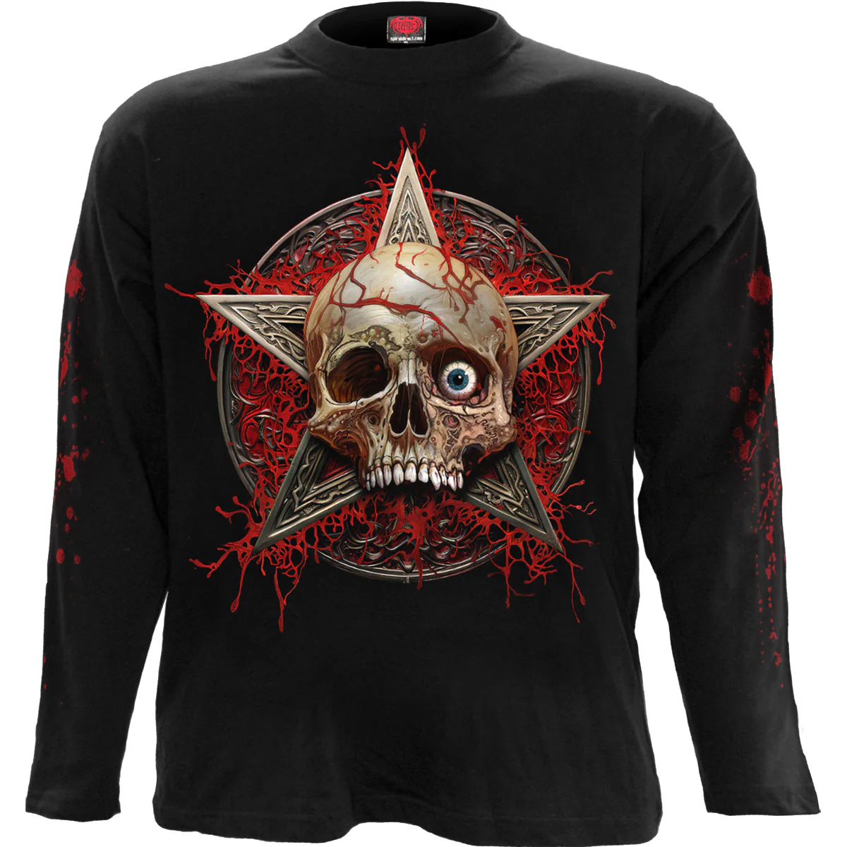 Spiral Unisex Long Sleeve T-Shirt: Creeping Curse - Image 3