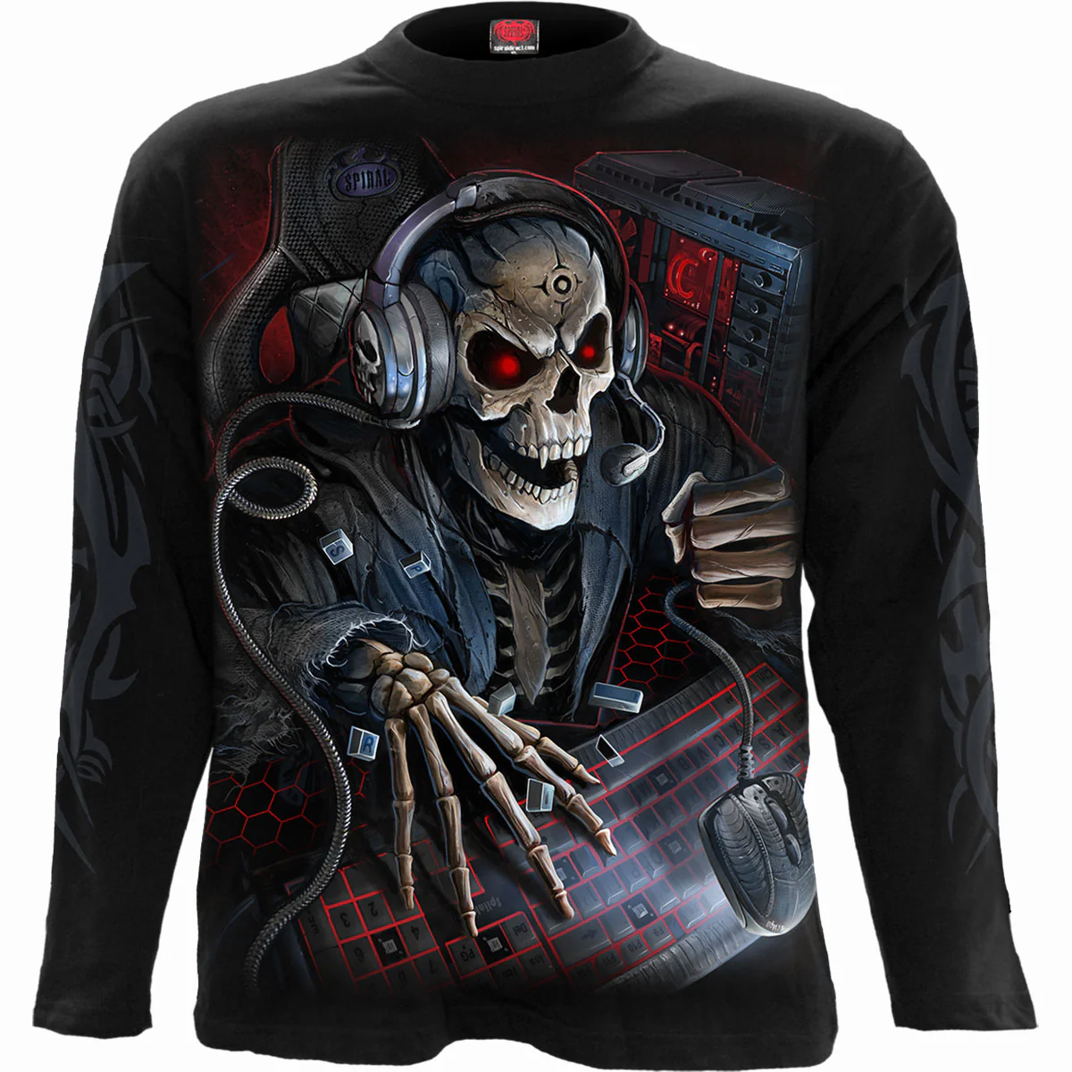 Spiral Unisex Long Sleeve T-Shirt: PC Gamer