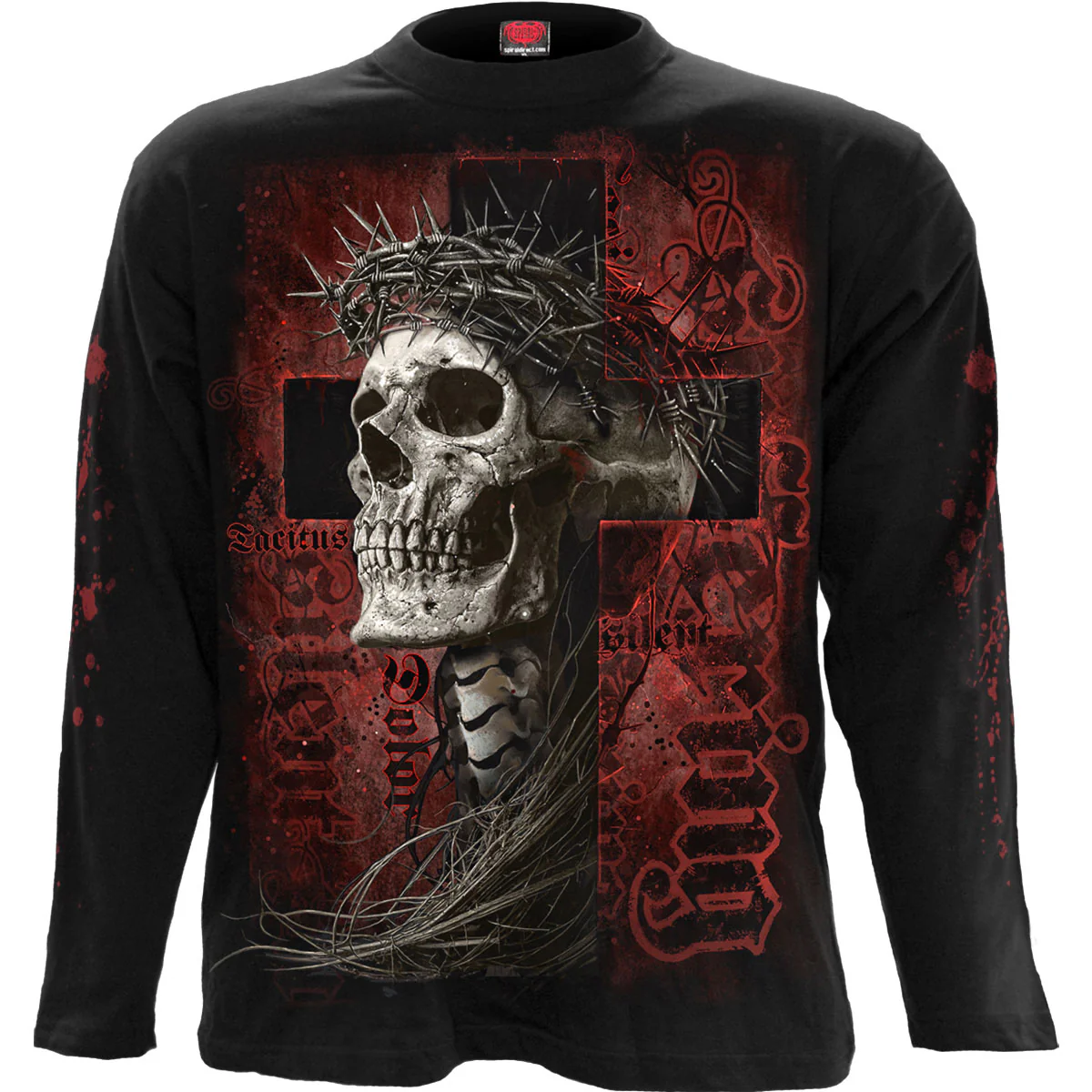 Spiral Unisex Long Sleeve T-Shirt: Silent Suffering