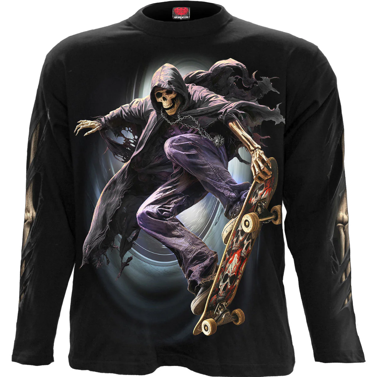 Spiral Unisex Long Sleeve T-Shirt: Soul Boarder