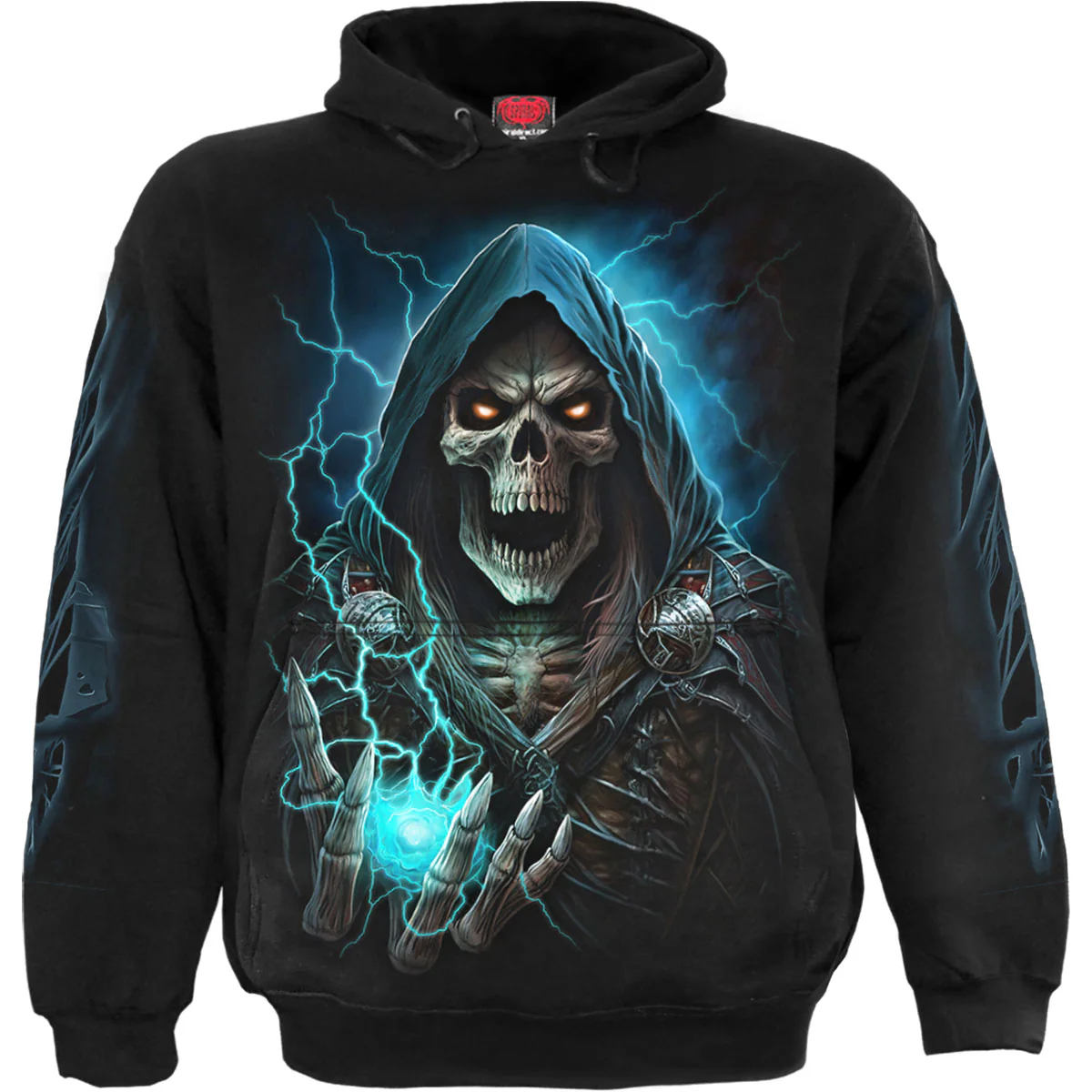 Spiral Unisex Pullover Hoodie: Dead Metal