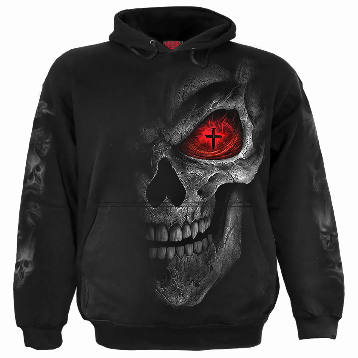 Spiral Unisex Pullover Hoodie: Death Stare - Image 2