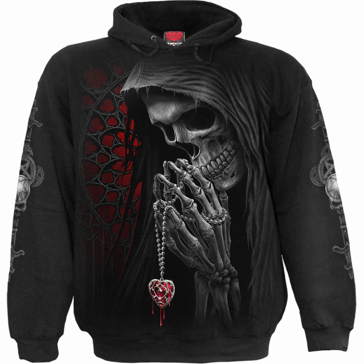 Spiral Unisex Pullover Hoodie: Forbidden