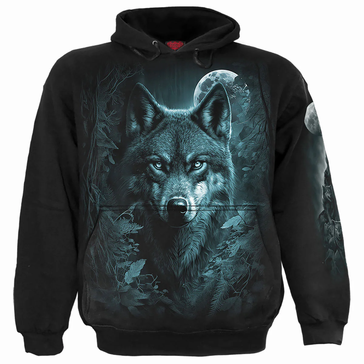 Spiral Unisex Pullover Hoodie: Forest Guardians