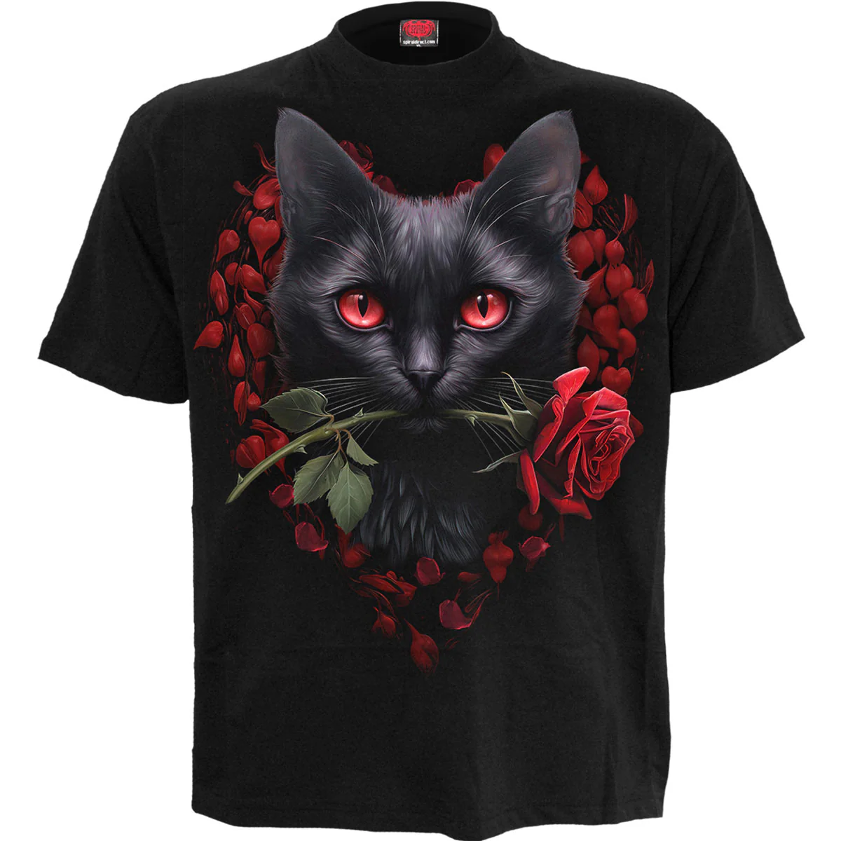 Spiral Unisex T-Shirt: Cat's Love - Image 3