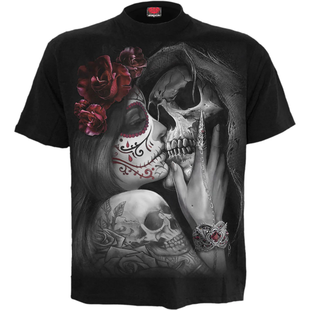 Spiral Unisex T-Shirt: Dead Kiss