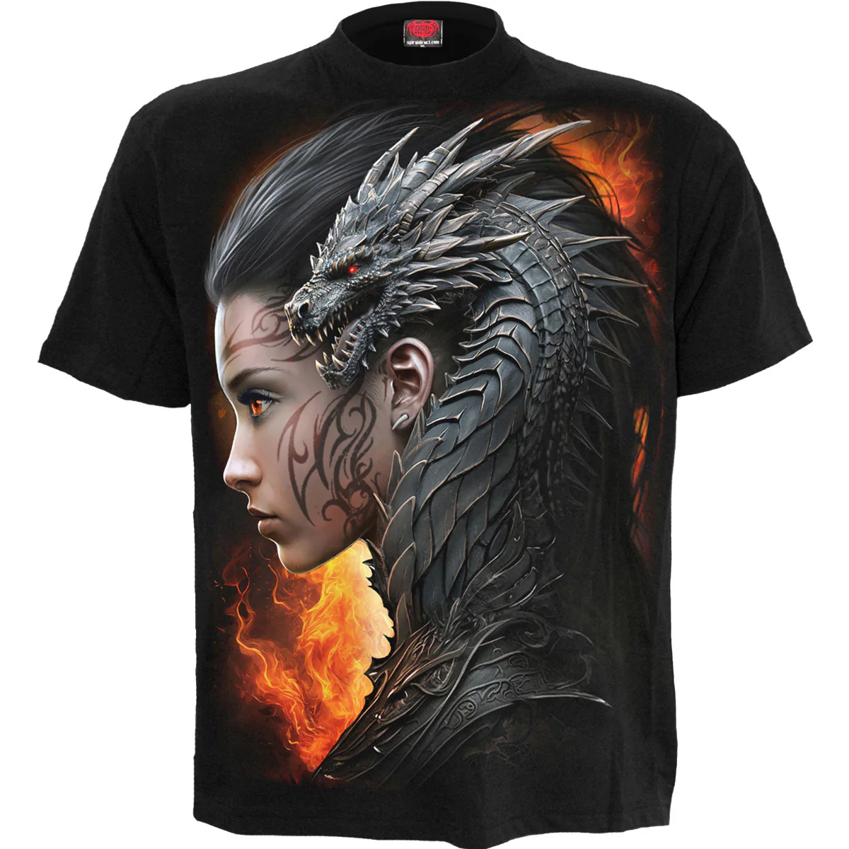 Spiral Unisex T-Shirt: Draco Queen