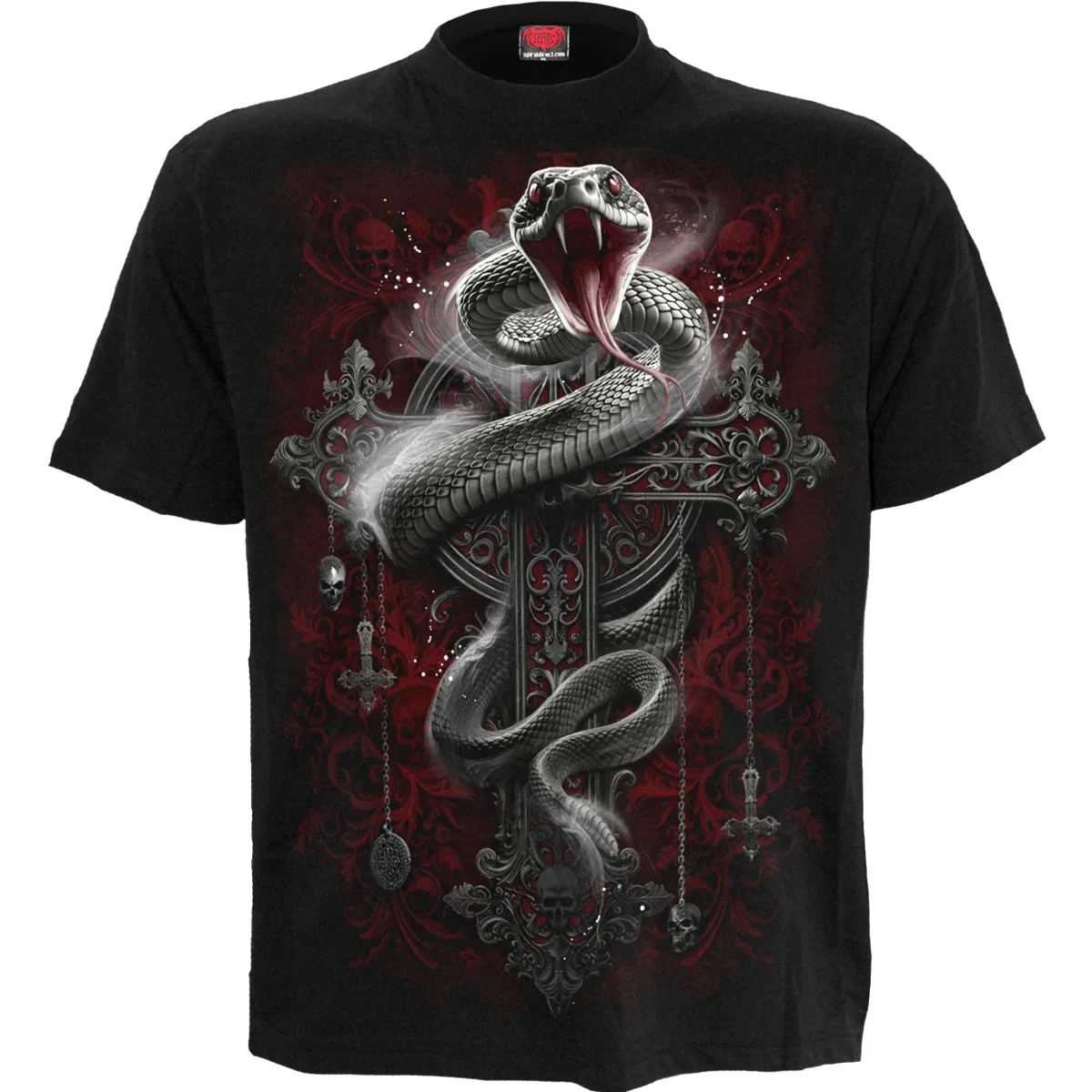 Spiral Unisex T-Shirt: Gothic Serpent