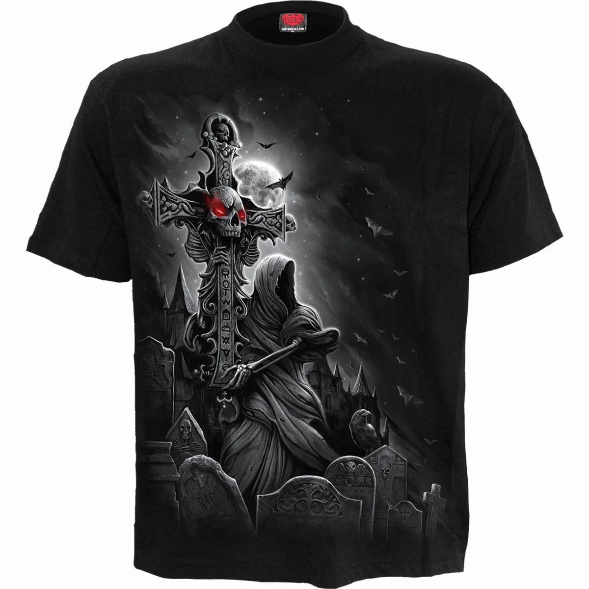 Spiral Unisex T-Shirt: Grave Walker - Image 3