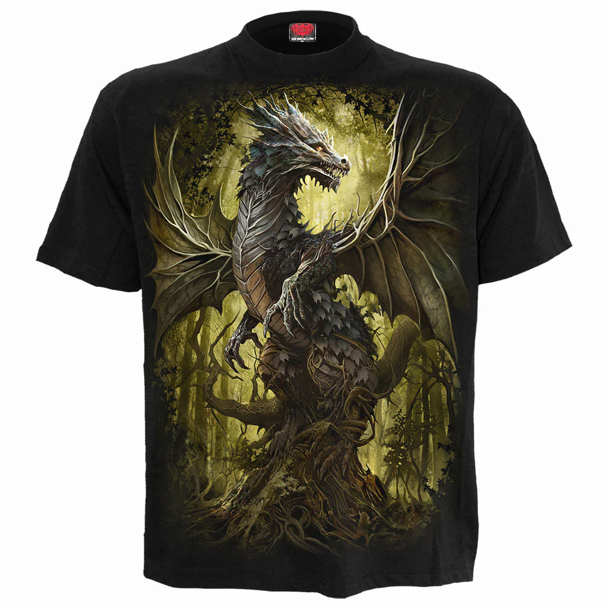 Spiral Unisex T-Shirt: Oak Dragon