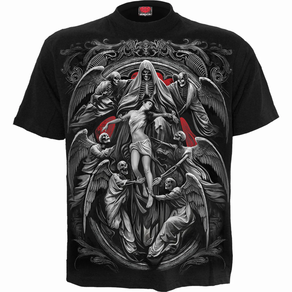 Spiral Unisex T-Shirt: Reaper's Door