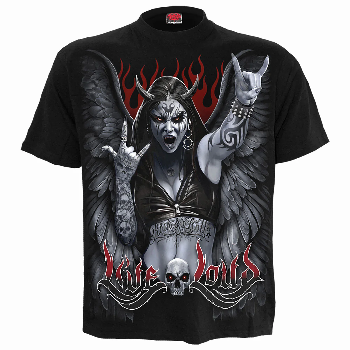 Spiral Unisex T-Shirt: Rock Loud